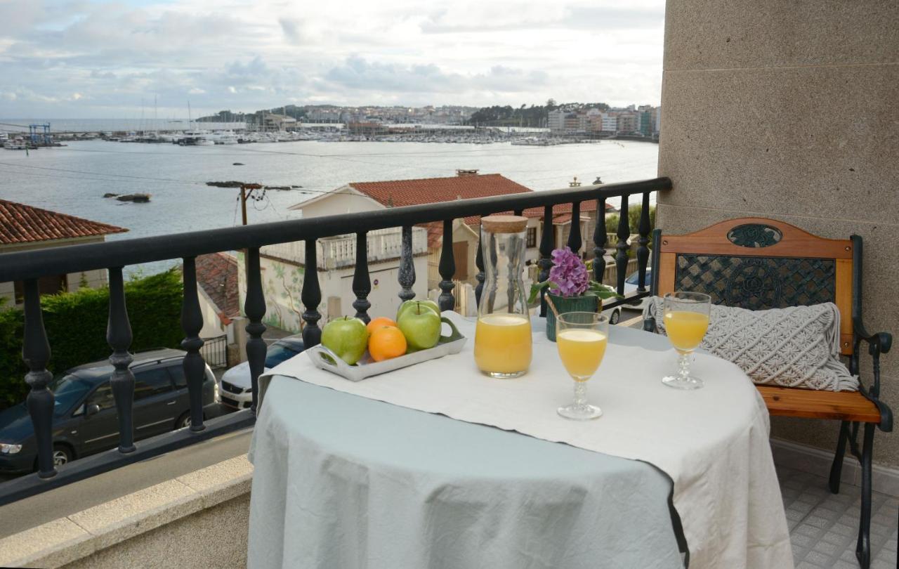 Desconectaengalicia Mantela, Vistas Puerto Deportivo, 20M Playa Apartment Sanxenxo Luaran gambar