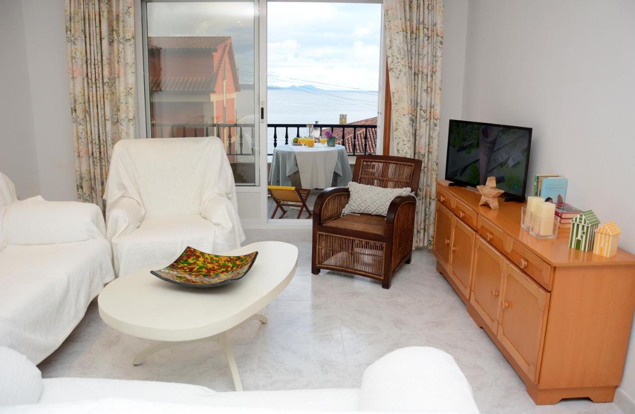 Desconectaengalicia Mantela, Vistas Puerto Deportivo, 20M Playa Apartment Sanxenxo Luaran gambar